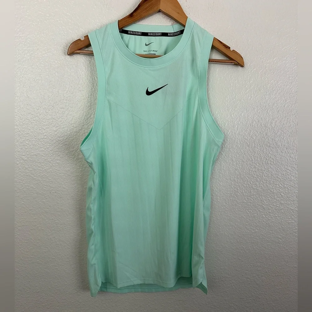 Nike Court Slam ADV Tennis Tank Top Carlos Alcaraz US Open HM6724 Men Size Small